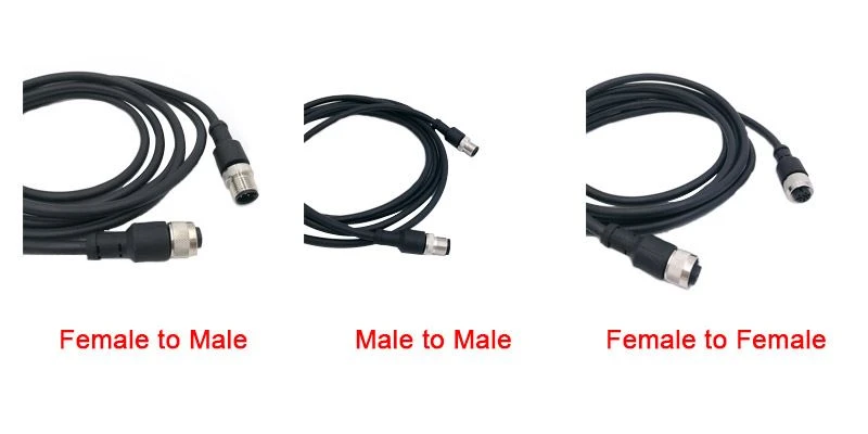 m12 connector gender