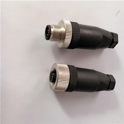 מחבר עגול עמיד למים M12
